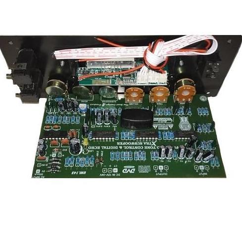 Kit Tone Control Digital Echo Speaker Active Subwoofer + Mp3 Bluetooth / Radio Fm / Micro Sd Usb / A