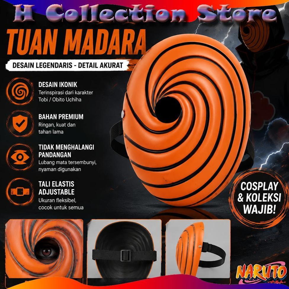 Mask Obito Orange Tobi Obito Uchiha Naruto Cosplay Anime Cosplay Naruto Akatsuki
