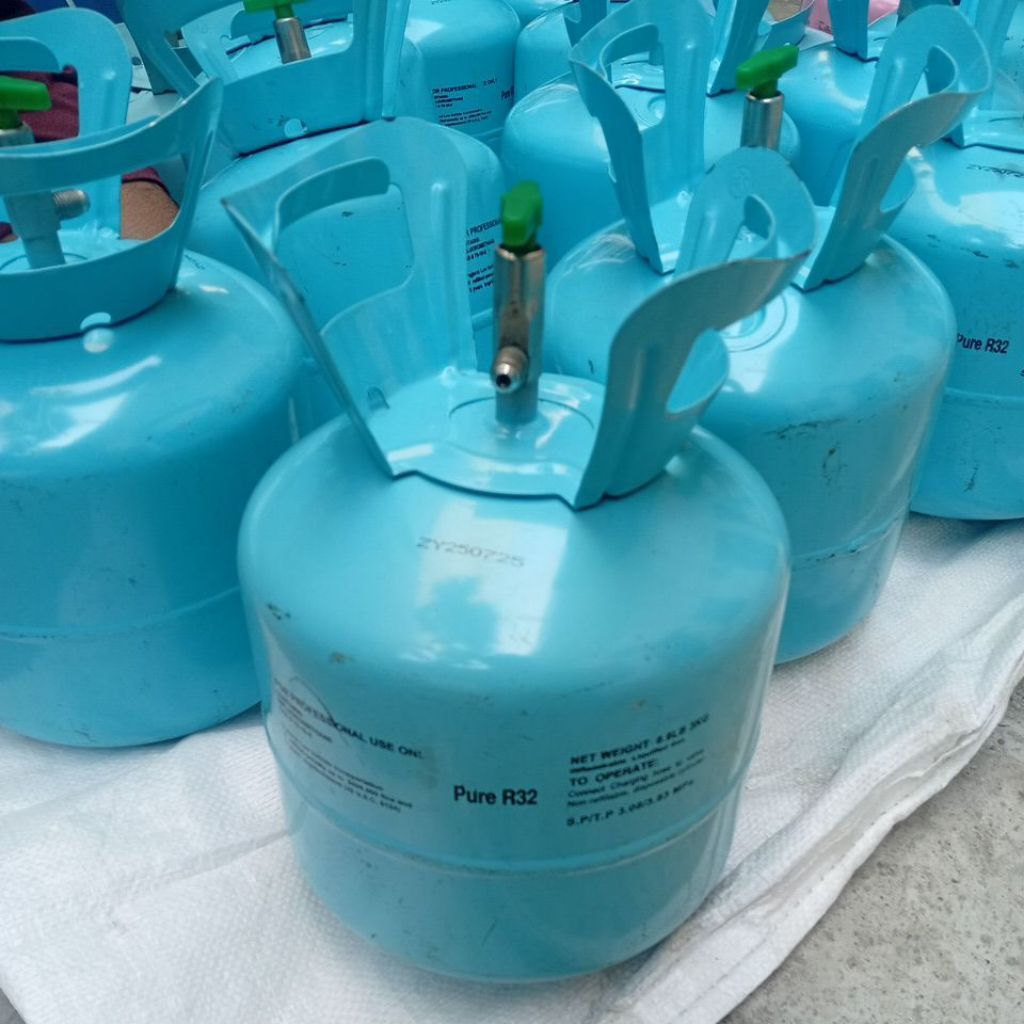 tabung kosong bekas freon 3kg bahan tebal