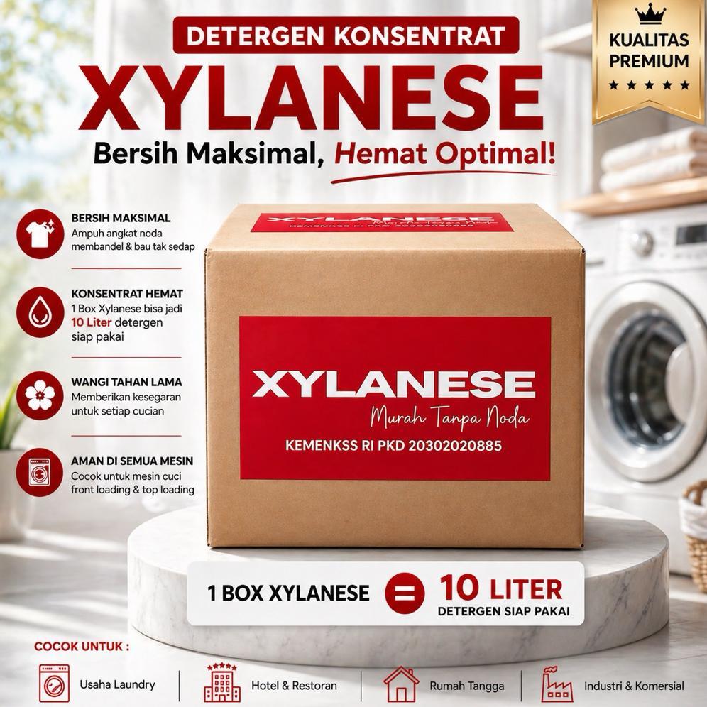 XYLANESE  - Detergen Konsentrat Jadi 10 Liter - Biang Detergen Laundry - Detergen Murah