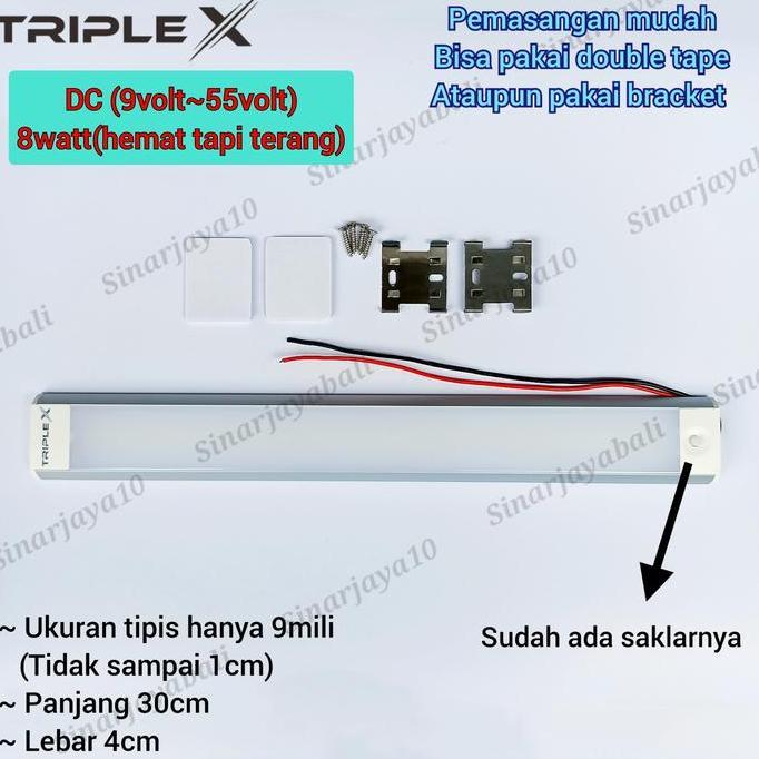 lampu plafon kabin led bagasi atap mobil truk bis truck meja baca bus