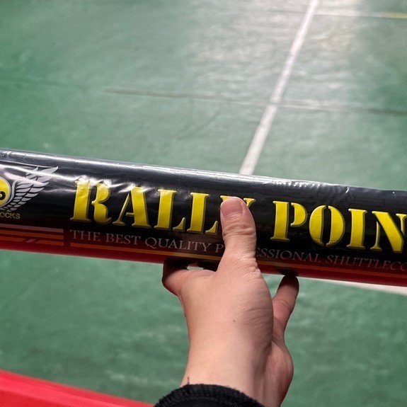 Shuttlecock Rally Point 12pcs-Bulu Kuat, Rapi dan Spin Normal