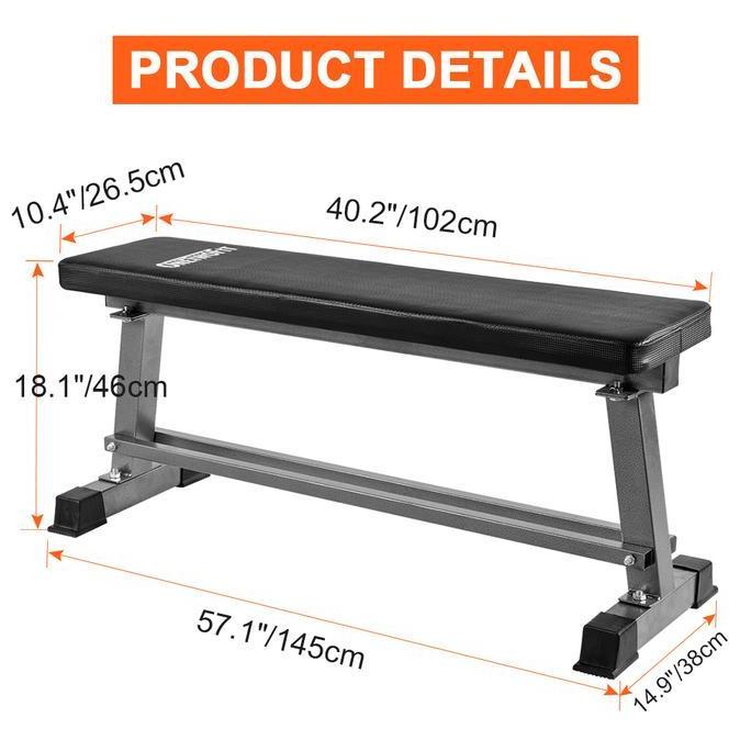 Salgym- Onetwofit Wehtlifting Bench Dumbbell Stool Home Exercise Training