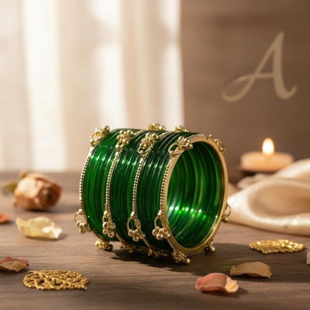 Gelang Kaca dan Ghungroo Kashmiri India
