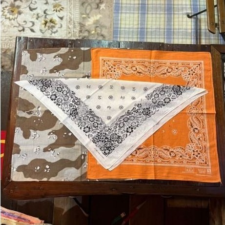 Bandana Vintage USA Japan China