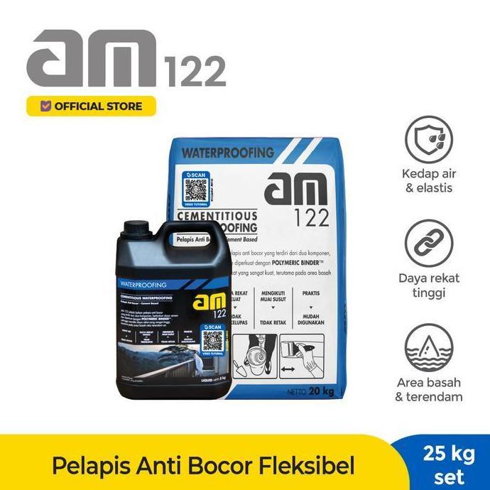 TERMURAH - BPI AM 122 PELAPIS ANTI BOCOR AREA TERENDAM ( Cat pelapis anti bocor atau waterproof terb