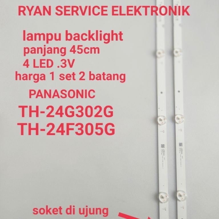 LAMPU BACKLIGHT TV LED PANASONIC TH-24G302G TH-24F305G
