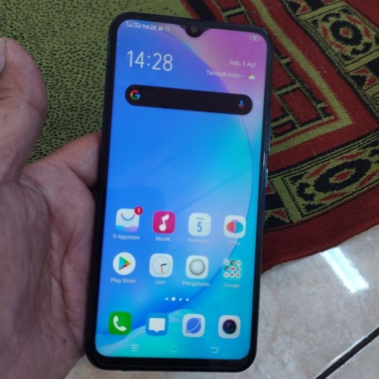 vivo Y17 4G ram 8/256 GB android second normal siap pakia