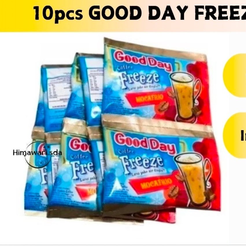 Good Day Freeze 10pcs 1 Renceng Good day Freeze