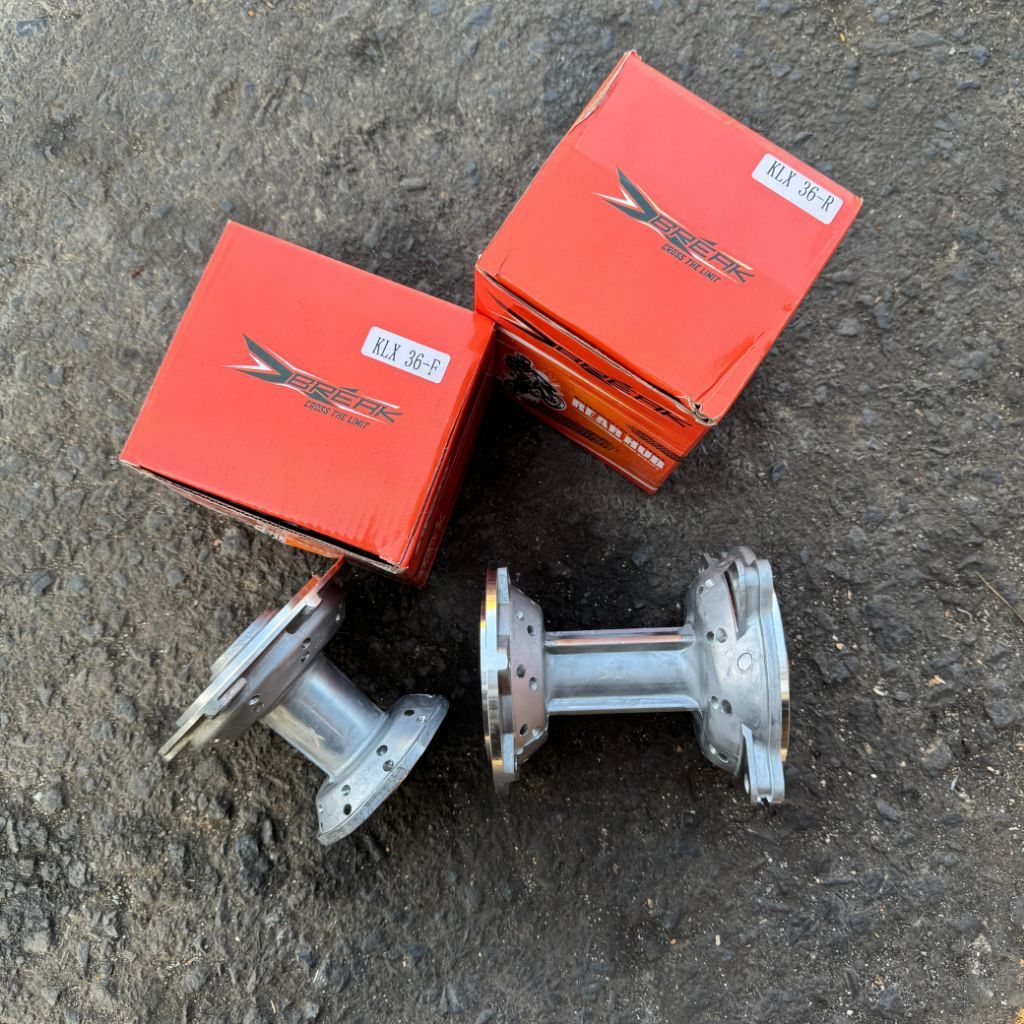 tromol set KLX X-BREAK 36hole paket set tromol depan belakang by xbreak