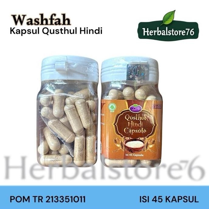 Farmamax- Kapsul Qustul Hindi Isi 45 Kapsul Qusthul Bpom