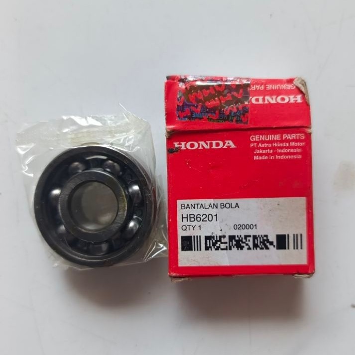 bantalan bola HB6201, 6201/vc526 skf merk honda original sesuai foto
