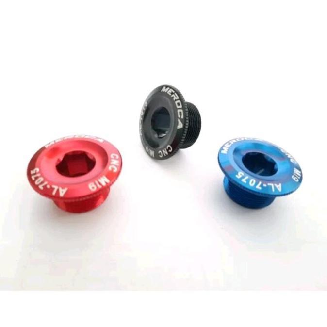Promo Baut Tutup crank HT2  M19 Tutup Crank hollowtech 2 tutup crank sepeda Outdoor Diskon