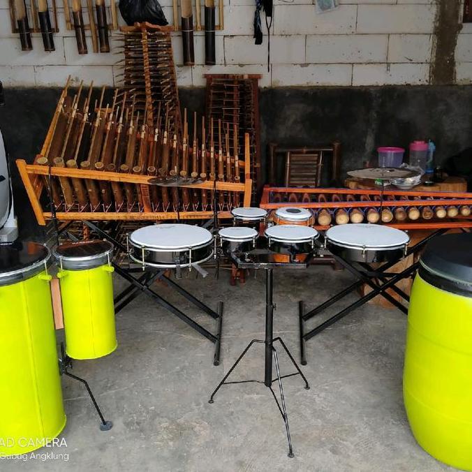satu set lengkap angklung standar / satu set / angklung lengkap / angklung pengamen / set ngamen