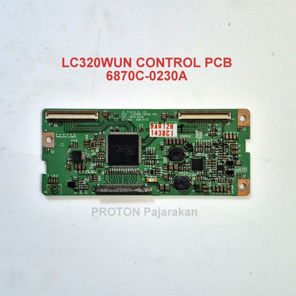 Tikon layar TV LG 32LG53FR Tcon Display LC320WUN CONTROL PCB 6870C-0230A LCD LED panel Timing Contro