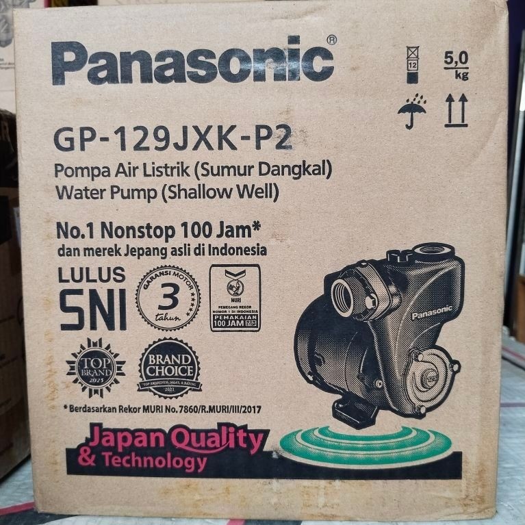 Pompa Air Listrik PANASONIC GP-129JXK-P2