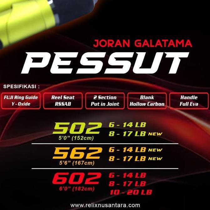 Primafish- Joran Galatama Relix Nusantara Pessut 5-562-6 - Galatama Series
