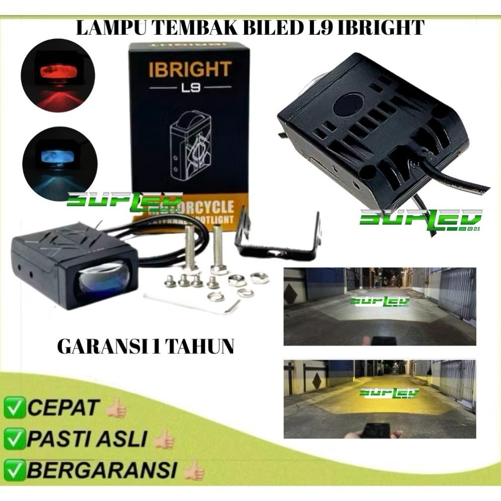 LAMPU TEMBAK BILED L9 IBRIGHT