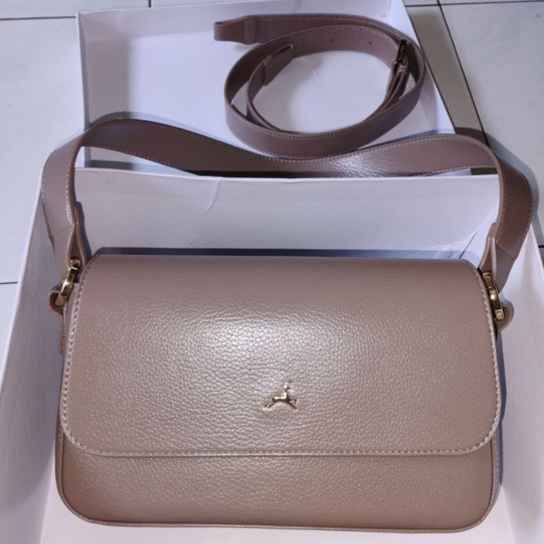 PRELOVED POVILO SEKAR BAG TAUPE