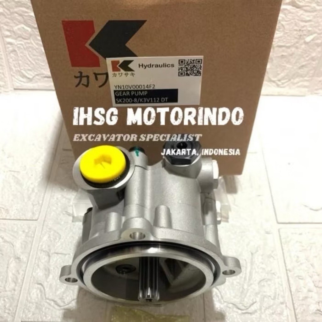 Gear pump Charge pump EC210B SH210 K3V112
