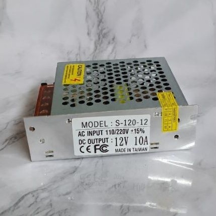 Power Supply 12 volt DC 10 Ampere