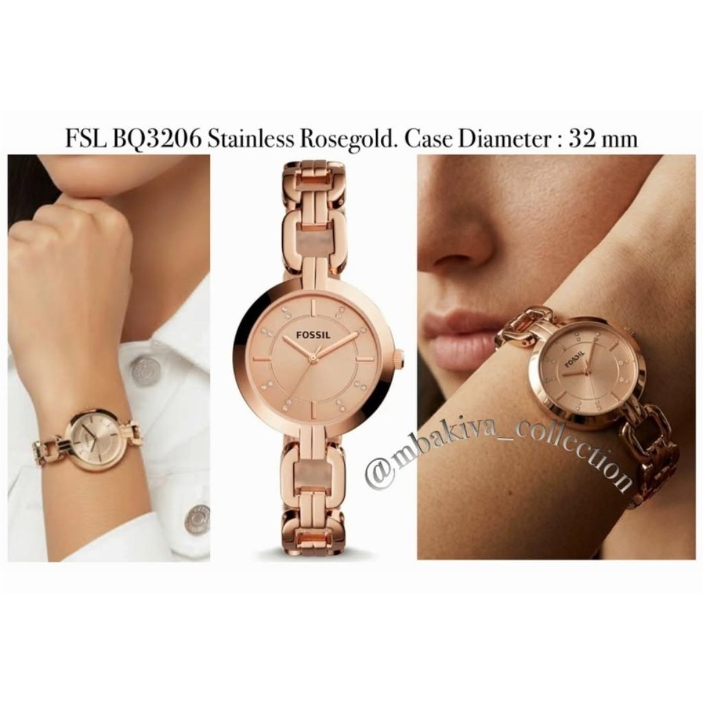 FOS BQ3206 Stainless Rosegold