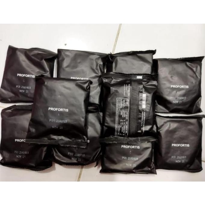 TERMURAH Promo 10 Pics Ransum TNI Biscuit PROFORTIS 3 Rasa Keju Coklat Vanila