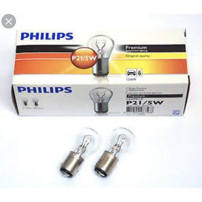 Promo Bohlam Philips P21/5W 12V K2 Besar Wa12499 60003 Cod