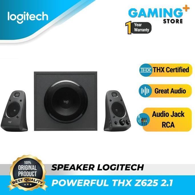 NEW Logitech Z625 / Z 625 Speaker System With Subwoofer And Optical Input