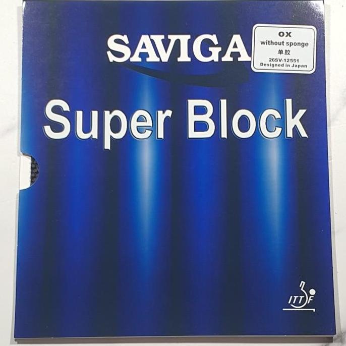 Dawei Saviga Super Block OX - Karet Bintik Bertahan Panjang Long Pips