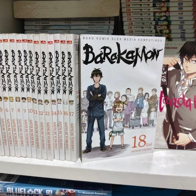 Komik Barakamon Set 1-18 Tamat + Handa kun Set 1-7 Tamat