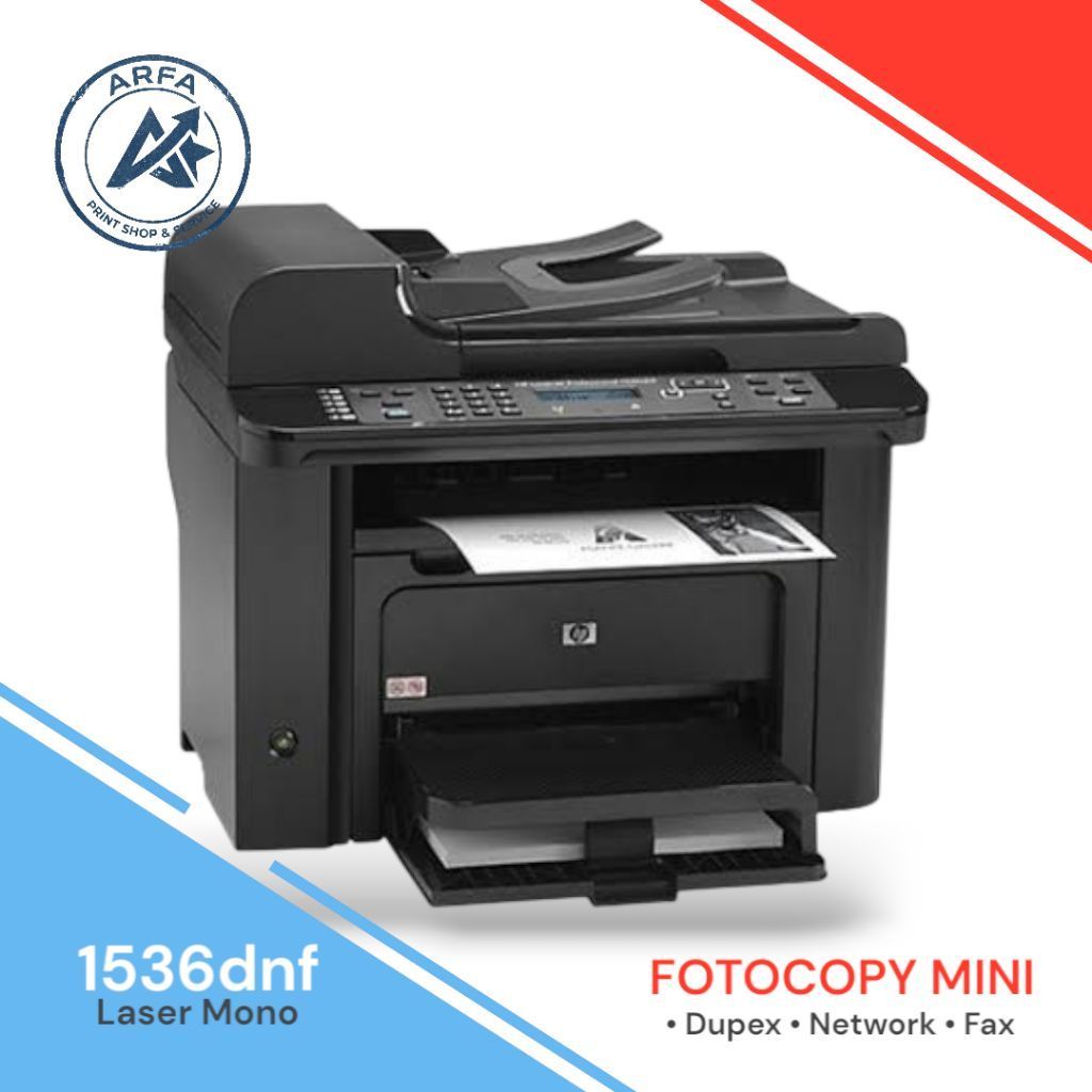 Fotocopy mini HP laserjet 1536dnf bisa duplex