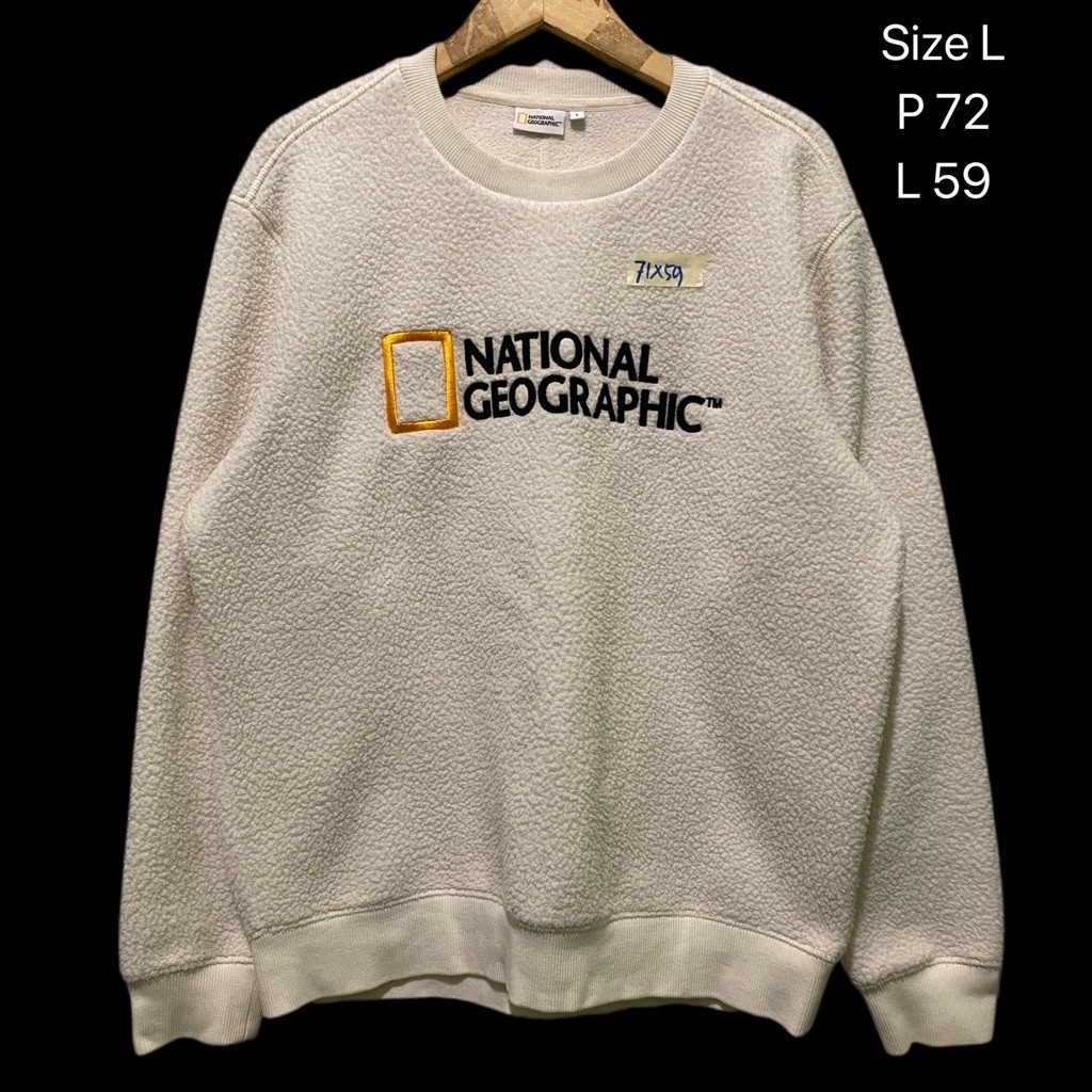 crewneck sherpa national geographic