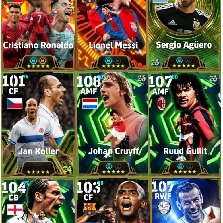 Jual akun efootball 2026 mobile murah