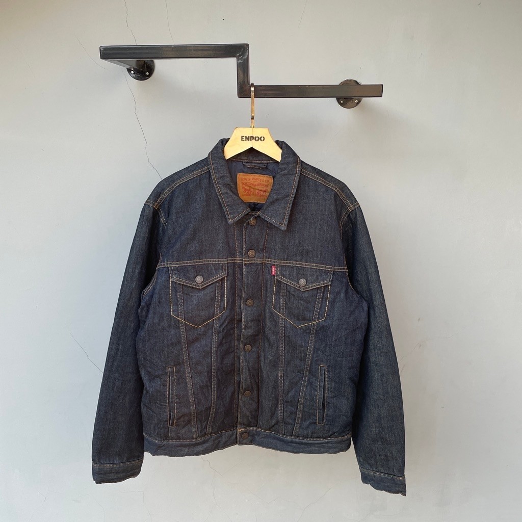 Levis Denim Down Trucker Jacket Jeans