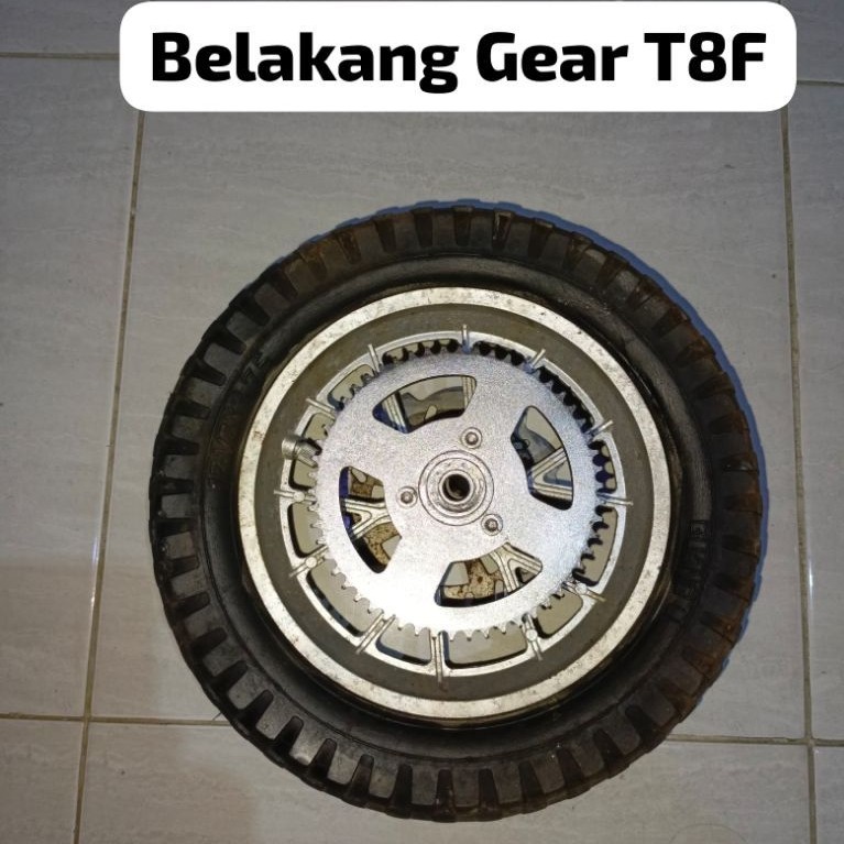 Ban Velg Ring 8 Motor trail mini Set depan belakang Second