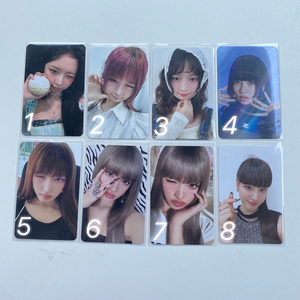 PC REI LIZ IVE OFFICIAL PHOTOCARD ALBUM SECRET SWITCH SEASON GREETING 2025 LOVE DIVE EMPHATY AFTERLI