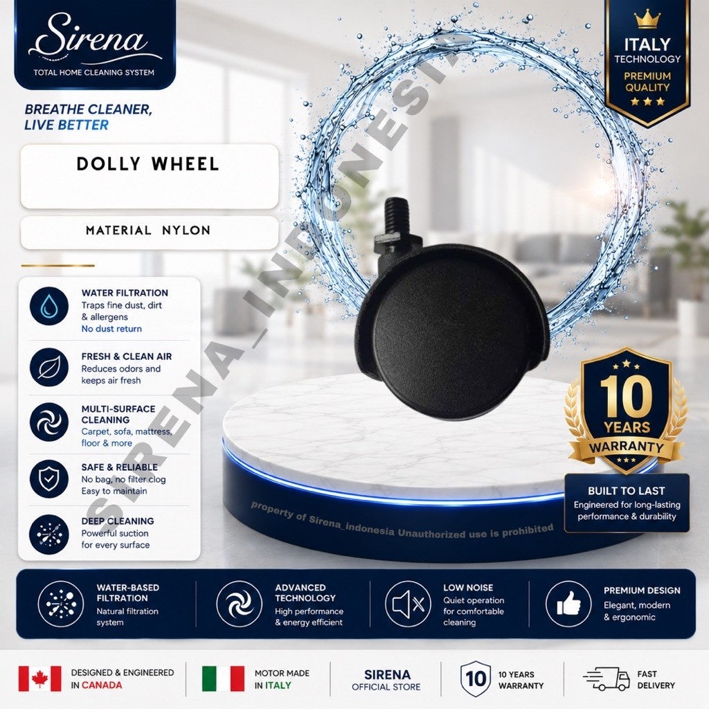 DOLLY WHEEL SIRENA / RODA DOLLY SIRENA