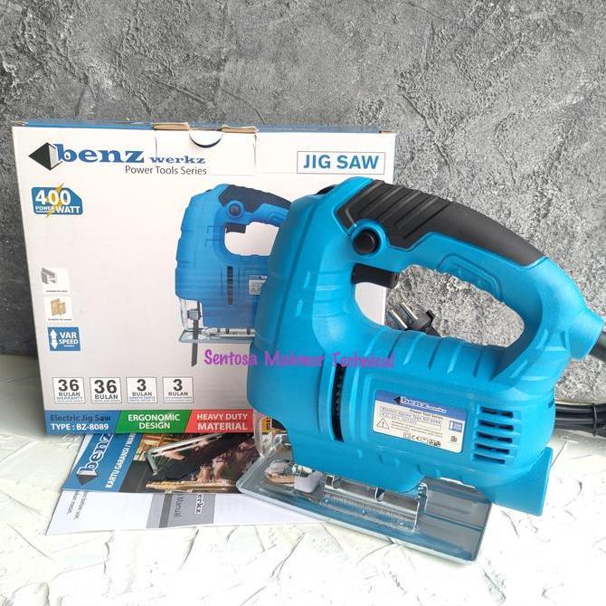 BEBAS ONGKIR - BENZ BZ-8089 Jigsaw Jig Saw Gergaji Potong Kayu Triplek BZ8089