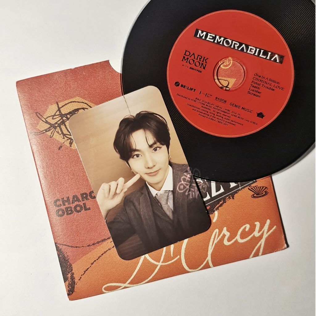 Photocard ENHYPEN Jungwon Memorabilia Tuspi