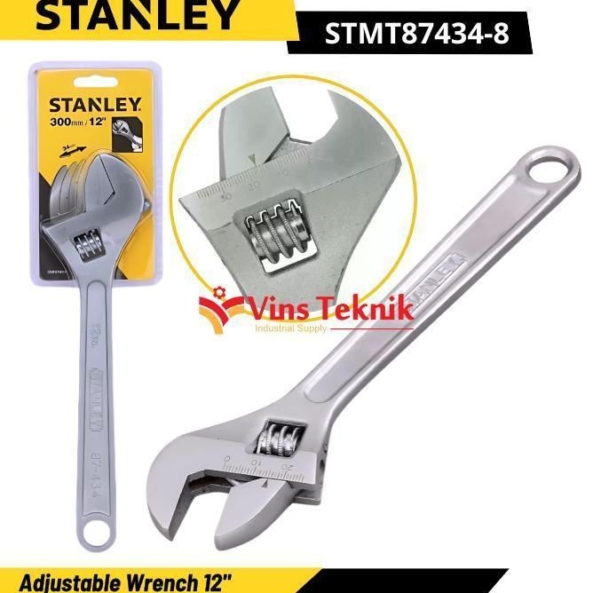 Stanley Kunci Inggris Adjustable Wrench 6 12 Inch Stmt874