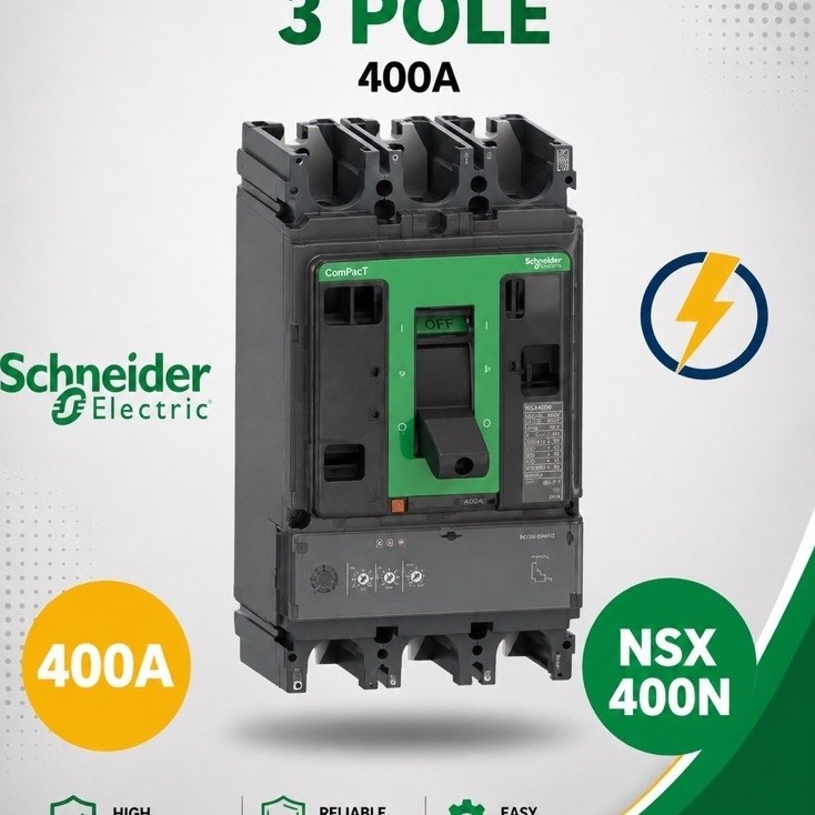MCCB Schneider NSX400N 400A