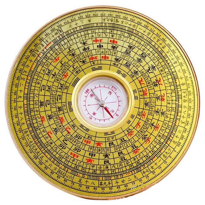 KASDIUM Feng Shui Kompas Penunjuk Arah/Cina Kuno Feng Shui Bagua Panduan Takdir Kompas