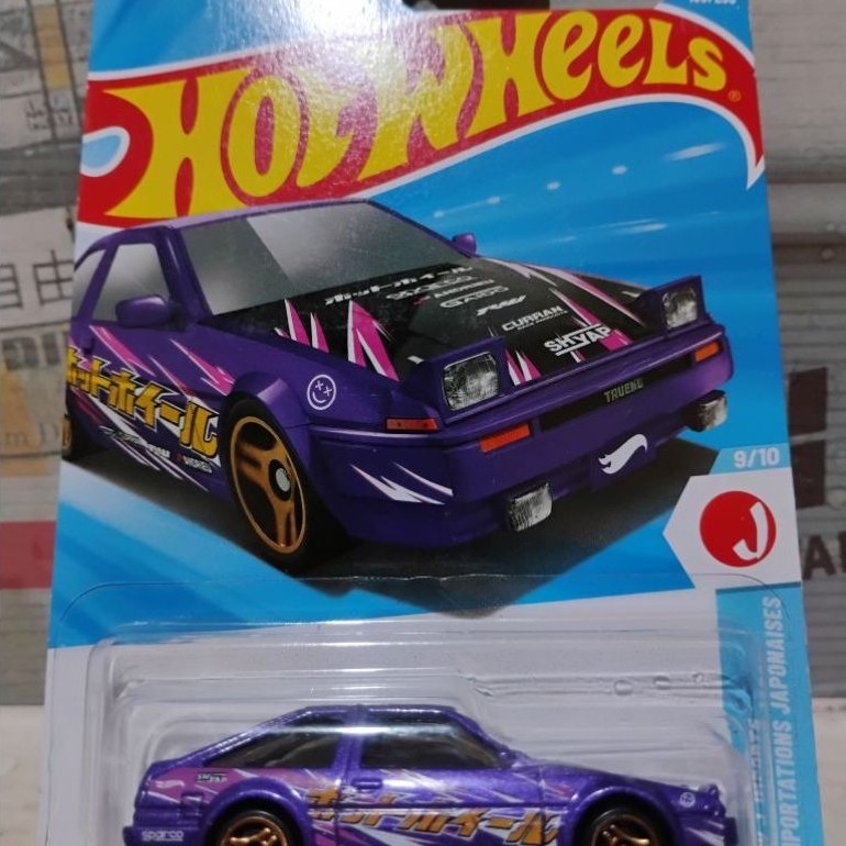 hotwheels AE86 Sprinter Trueno