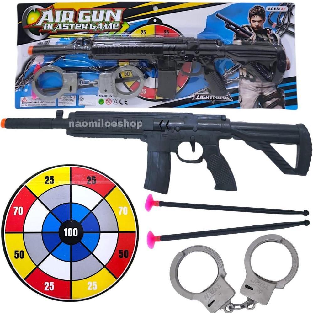 airgun blaster set mainan blaster match machine mainan anak laki laki