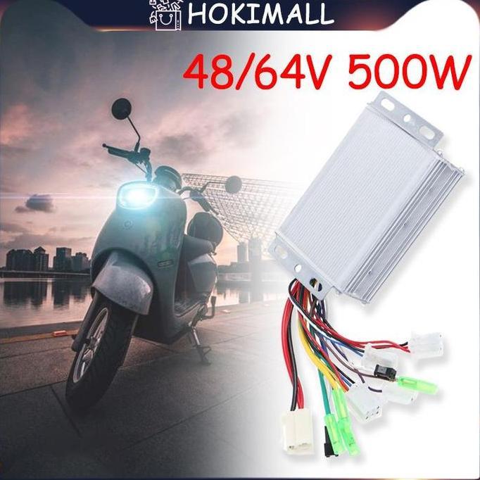 ARTHIONE Controller Motor Brushless DC 48/64V 500W DC Untuk Sepeda Elektrik