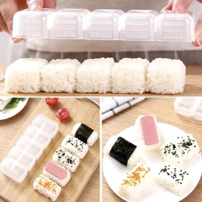 GM Cetak Nasi Bento Bekal Anak Cetakan Roti Sandwich Sushi Bento Sekat Wadah Silikon