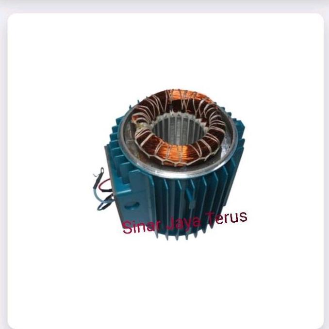 MOTOR STATOR FIRMAN FWP 370 + DINAMO POMPA DORONG FIRMAN FWP 370 PREMIUM