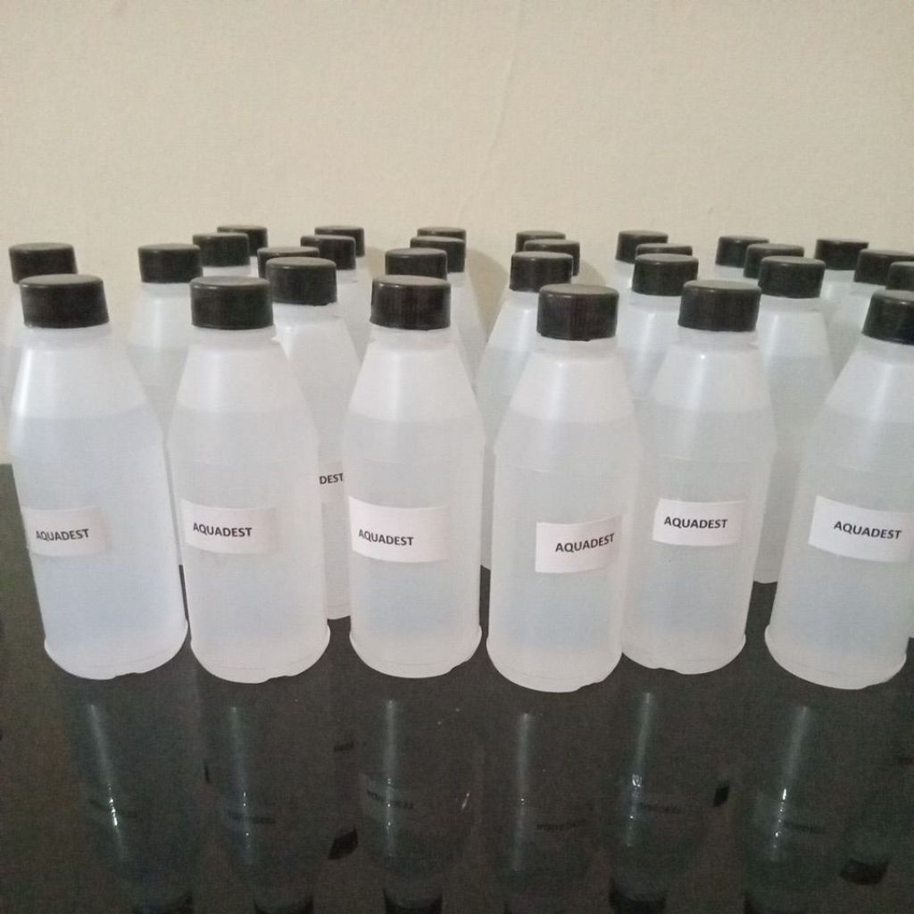 Aquadest 100ml/Air Aquadest/Air Destilasi /Distiling Water/Aquadest P3k