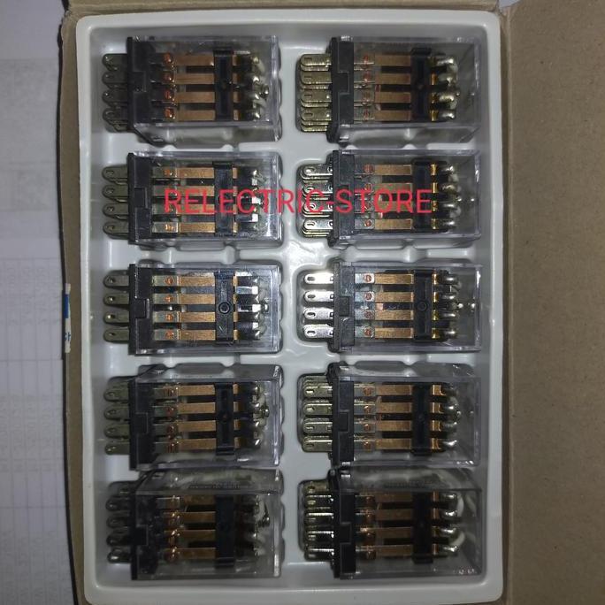 RELAY MY4 24VDC MEREK OMRON / MY4 RELAY 24VDC OMRON BEST QUALITY